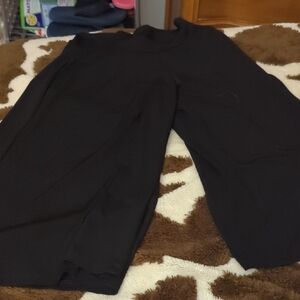 Amy Byer Black Wide-Leg Pants